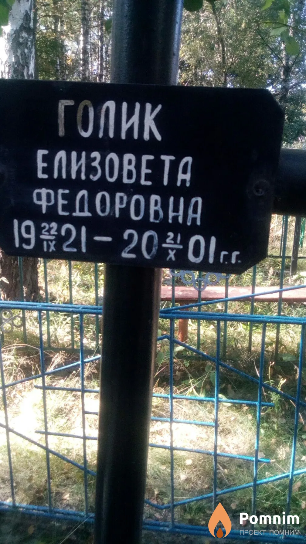 Голик Елизовета Фёдоровна