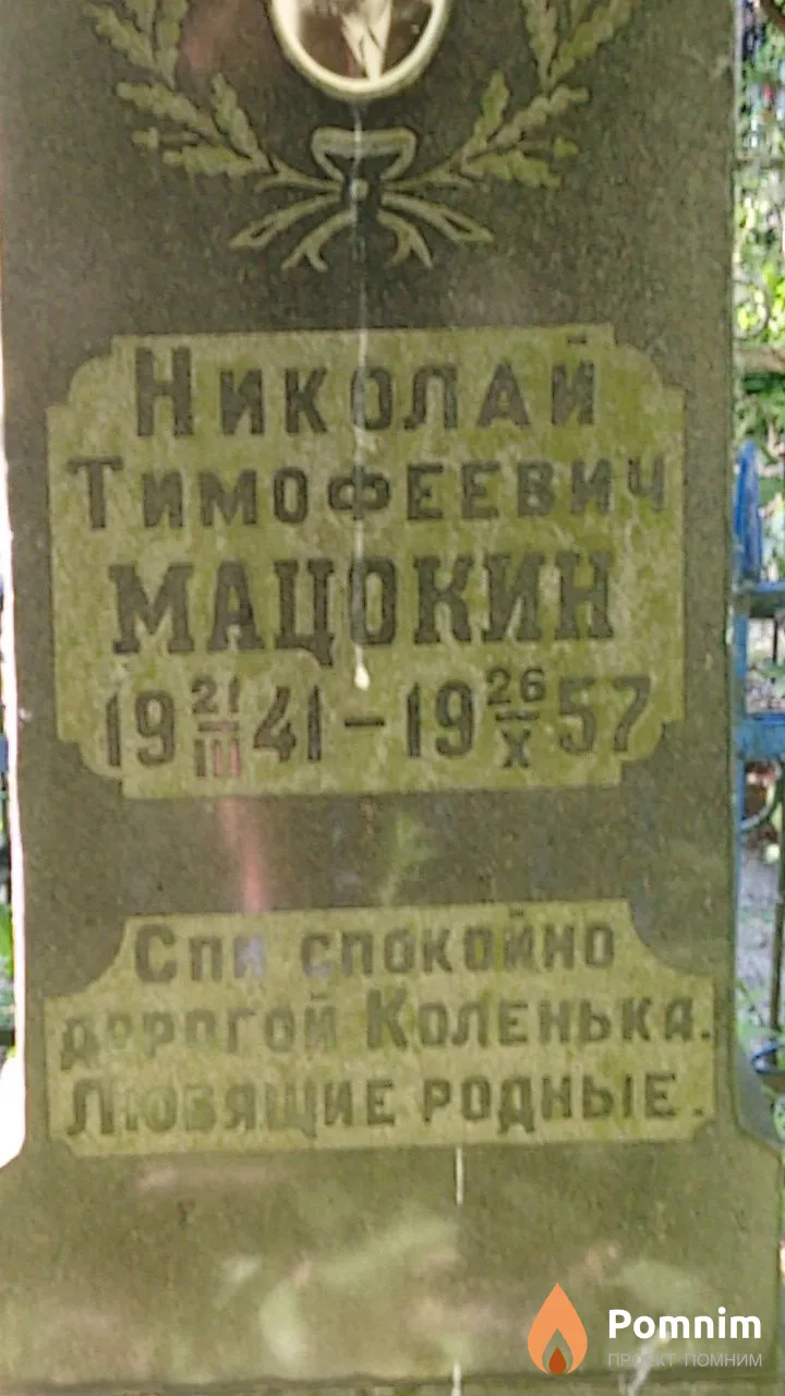 Николай Тимофеевич Мацокин