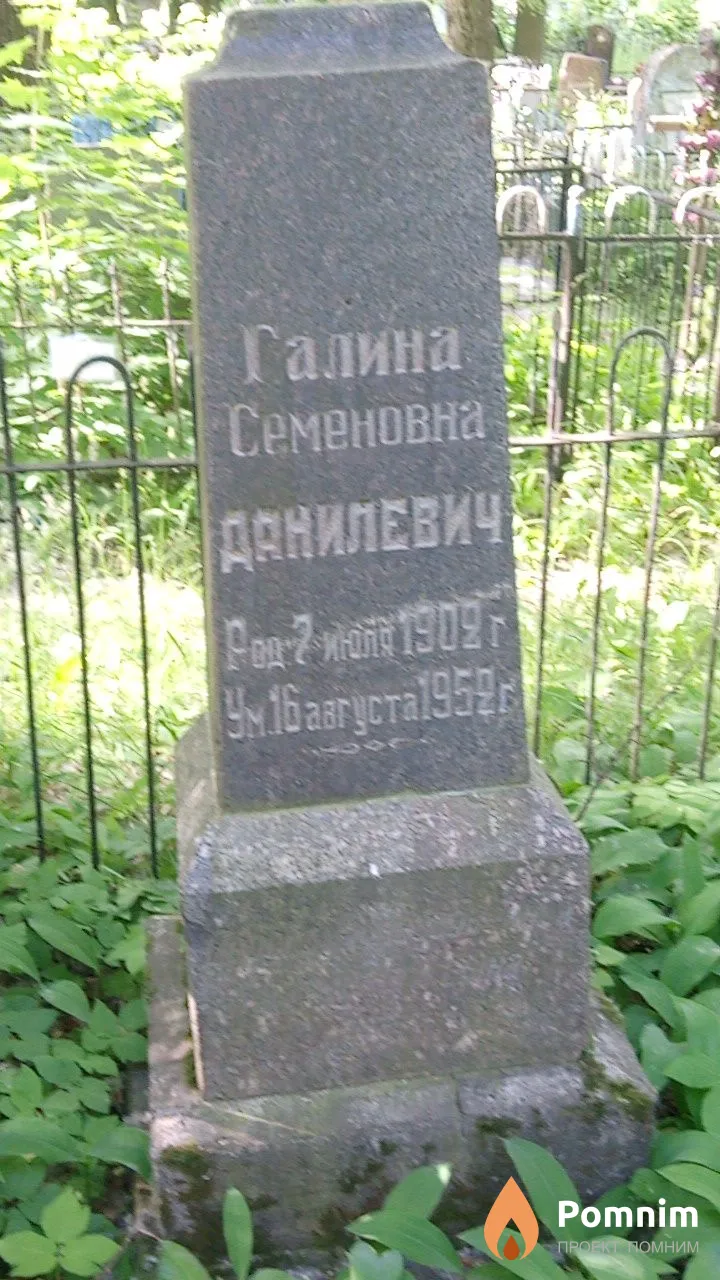 Галина Семеновна Данилевич
