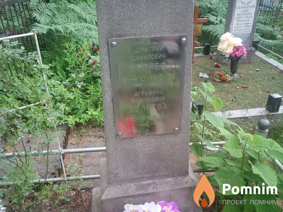 Беляев Дмитрий Данилович