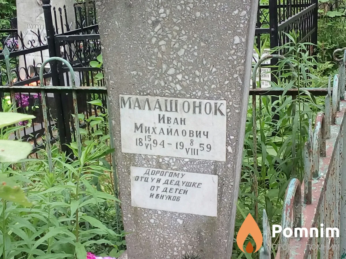 Малашонок Иван Михайлович
