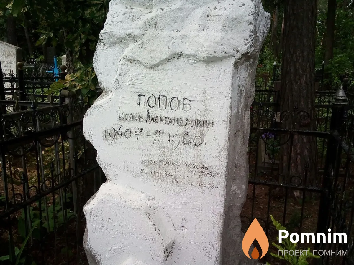 Попов Игорь Александрович