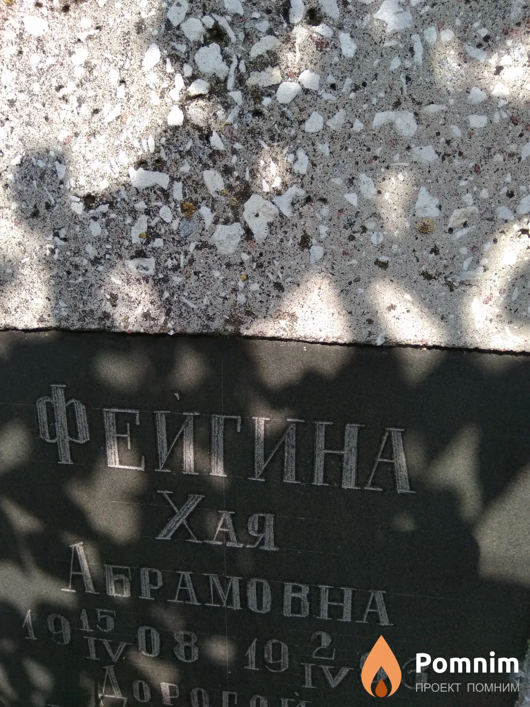 Фейгина Хая Абрамовна