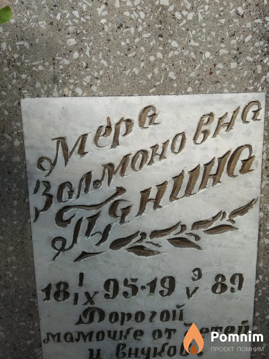 Пянина Мера Золмоновна