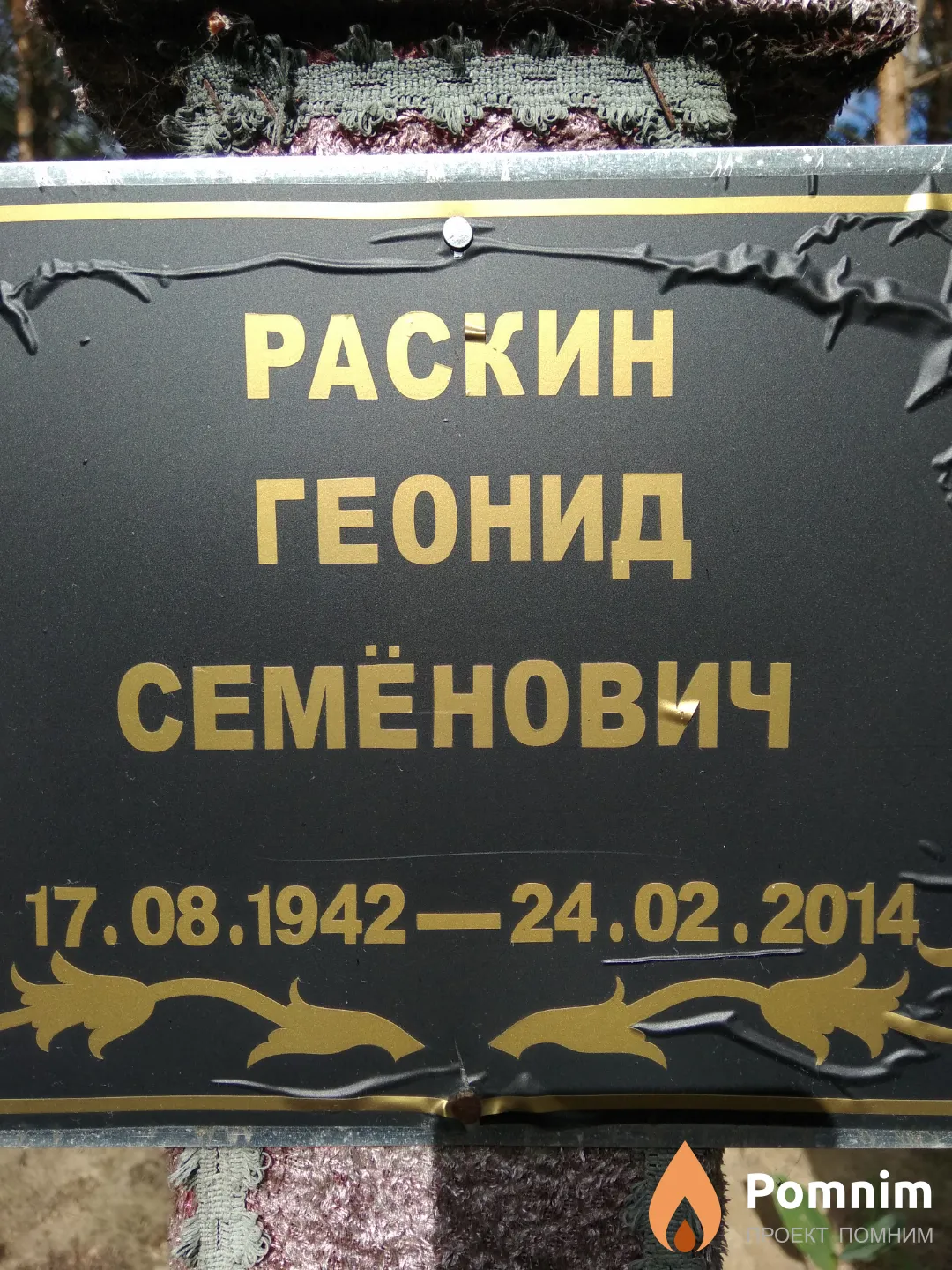 Раскин Геонид Семёнович