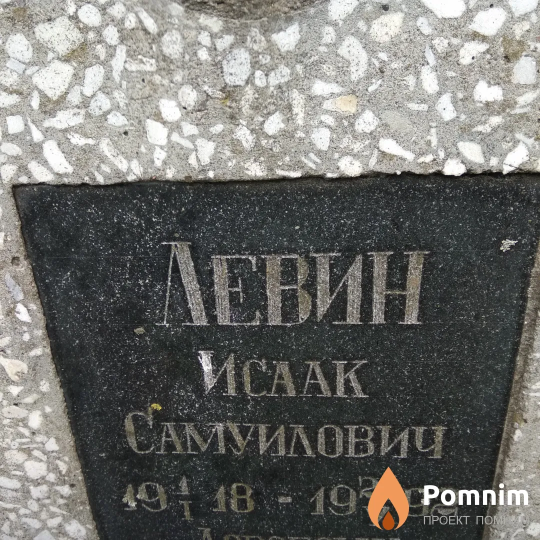 Левин Исаак Самуилович