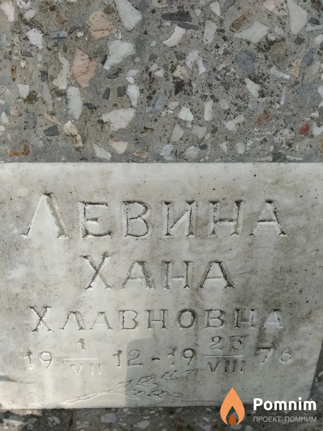Левина Хана Хлавновна