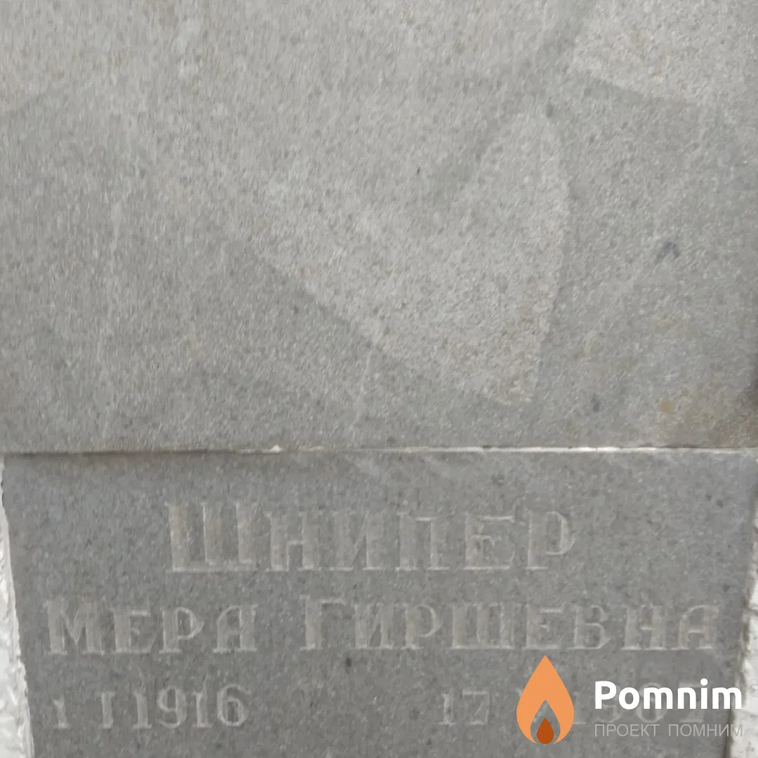 Шнипер Мера Гиршевна