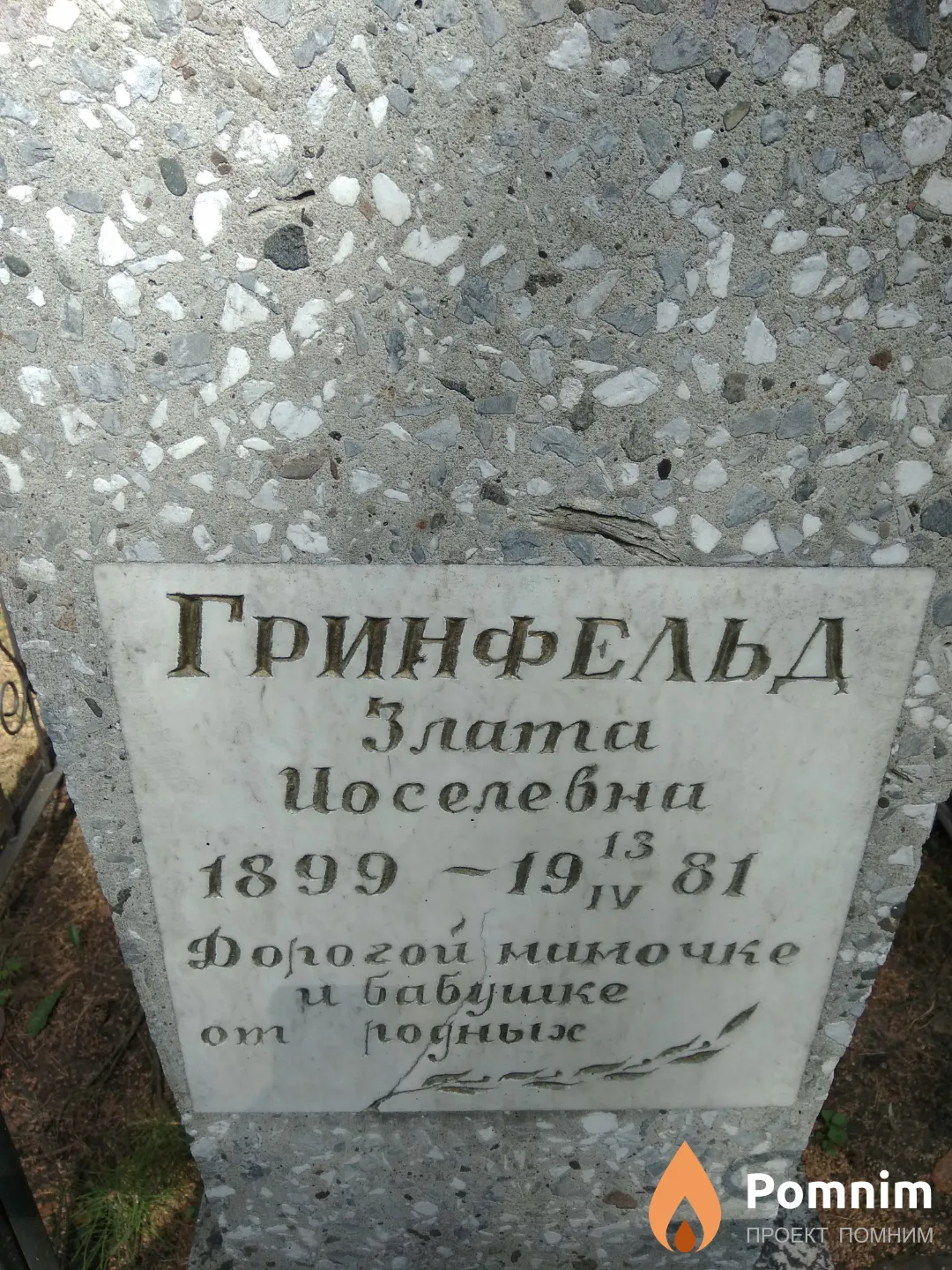 Гринфельд Злата Иоселевна