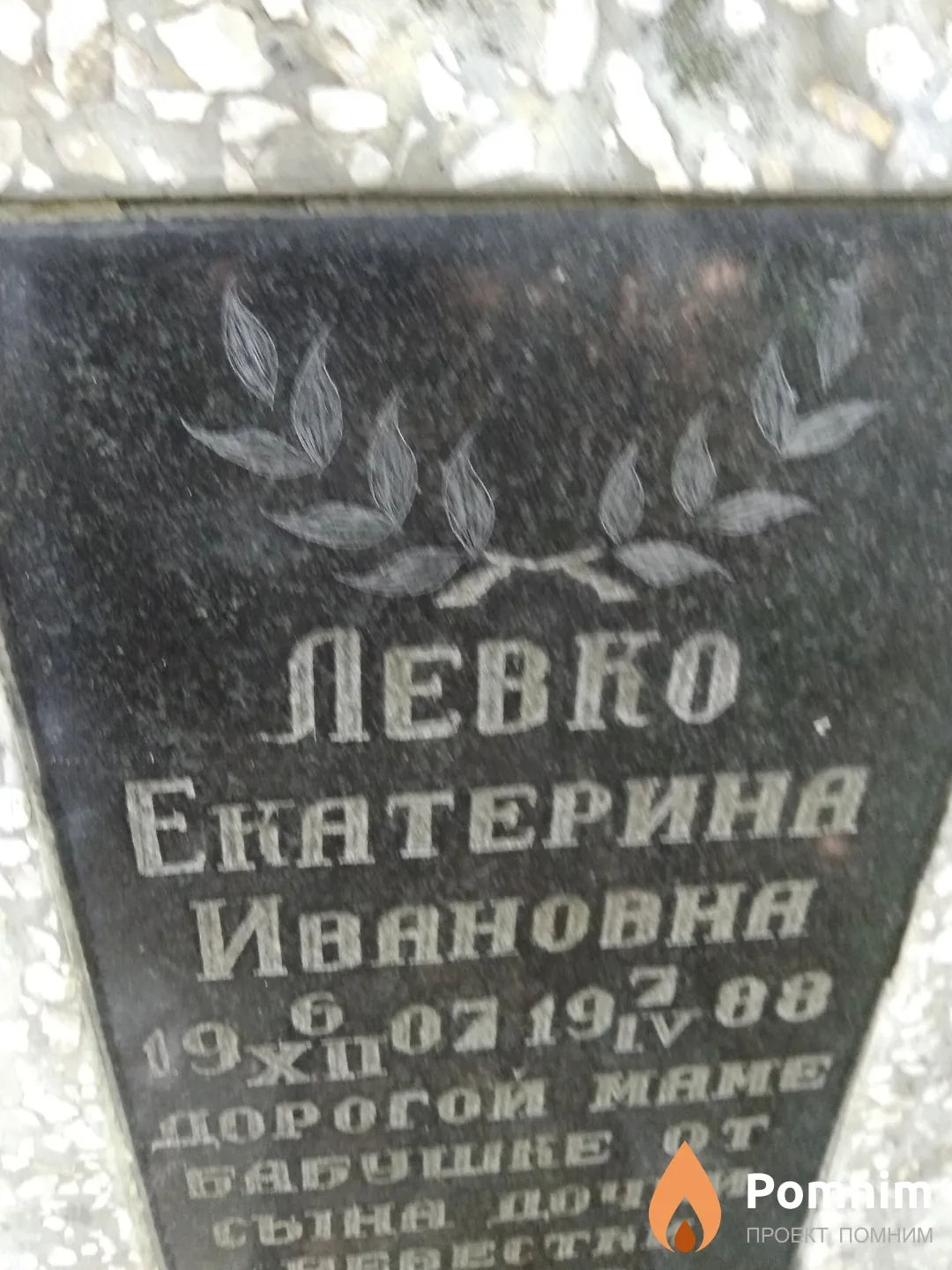 Левко Екатерина Ивановна