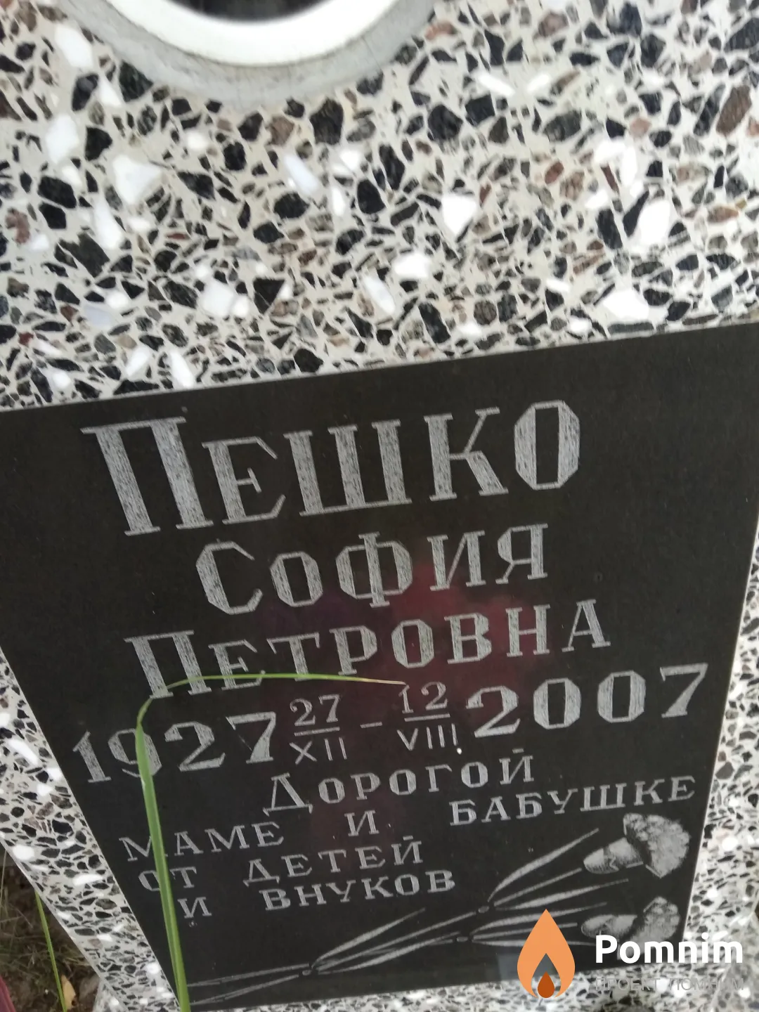 Пешко Софья Петровна