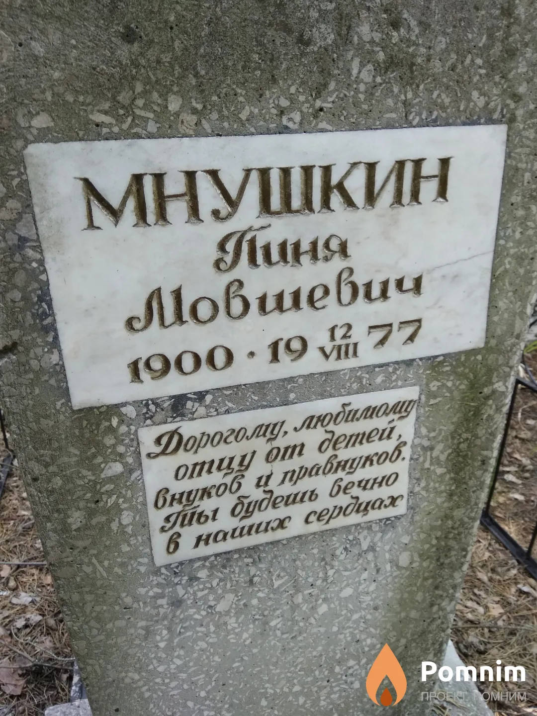 Мнушкина Пиня Мовшевич
