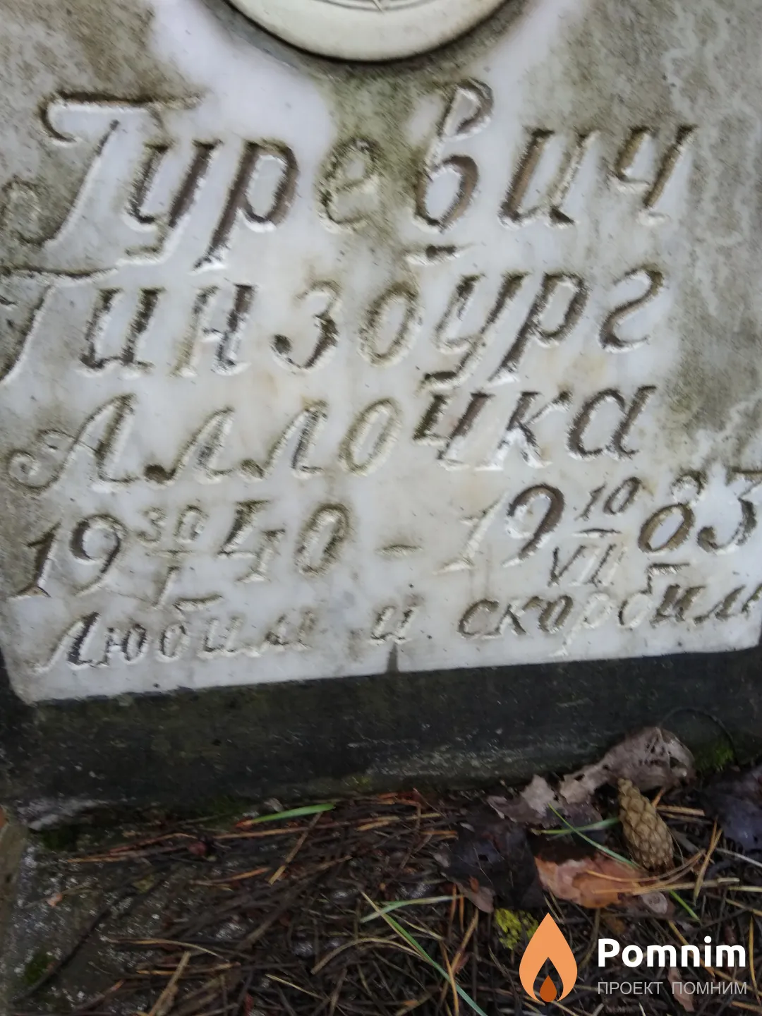 Гуревич-Гинзбург Аллочка -------