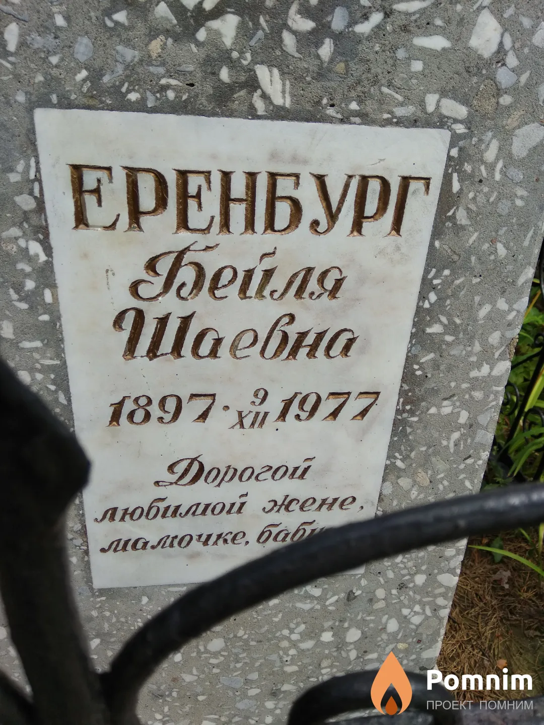 Еренбург Бейля Шаевна