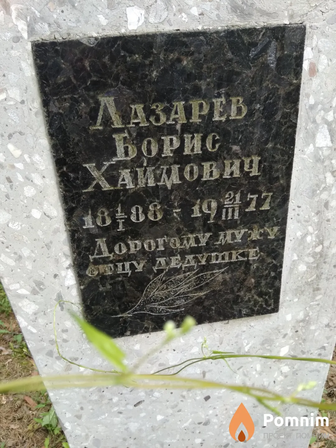 Лазарев Борис Хаймович