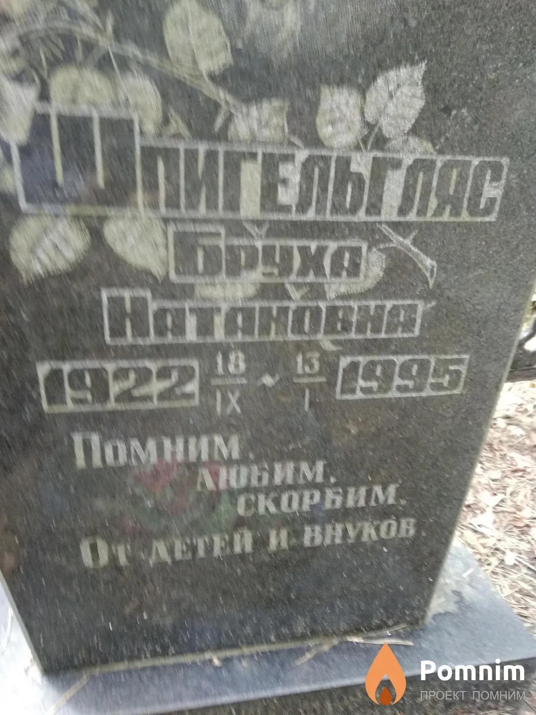Шпигельгляс Бруха Натановна