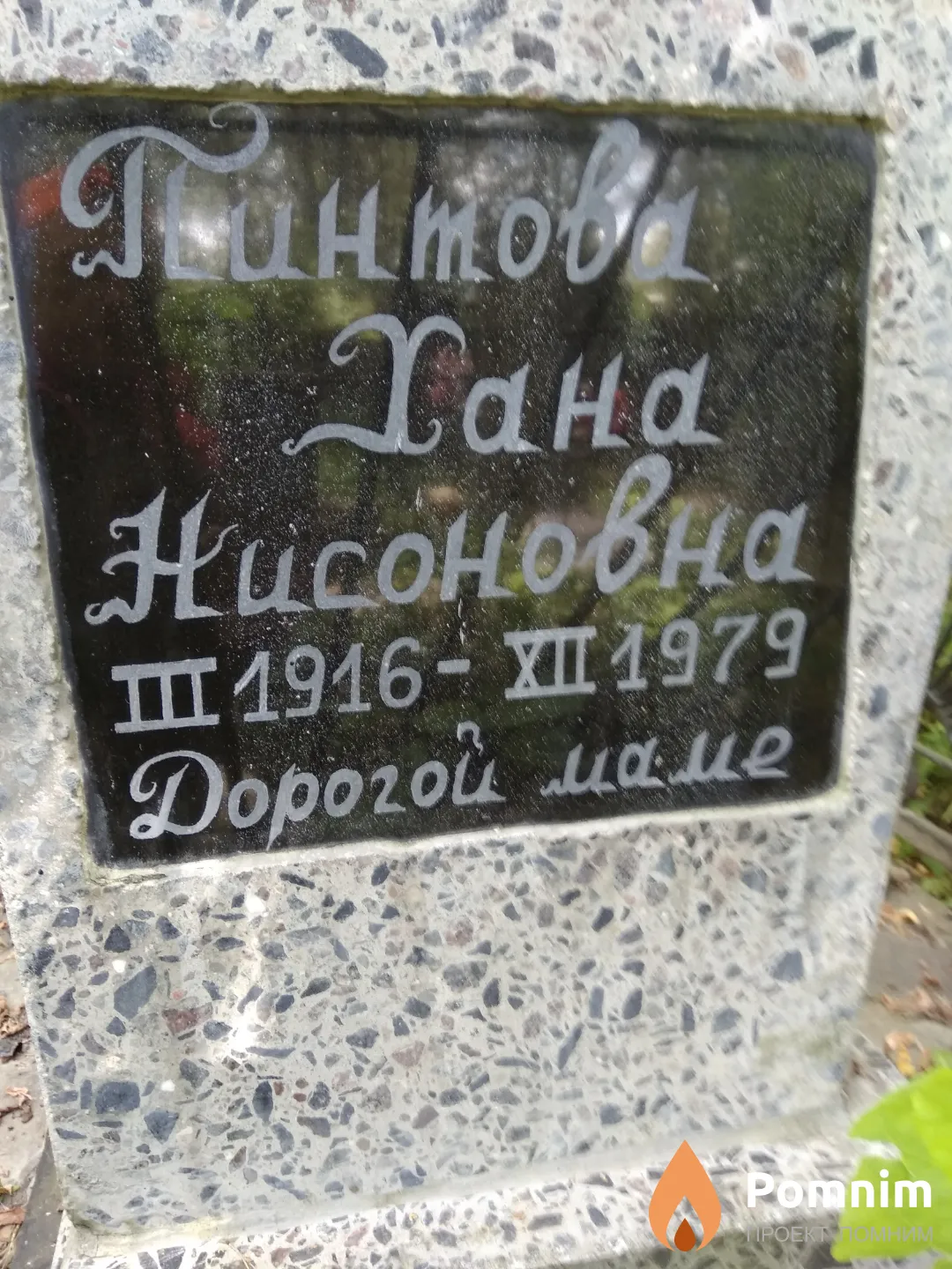 Пинтова Хана Нисоновна