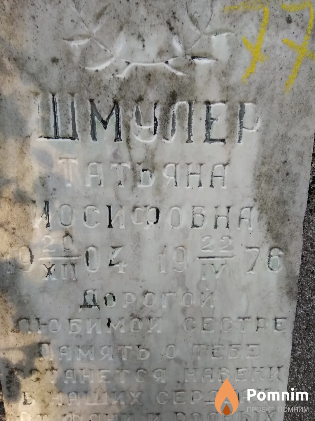 Шмулер Татьяна Иосифовна