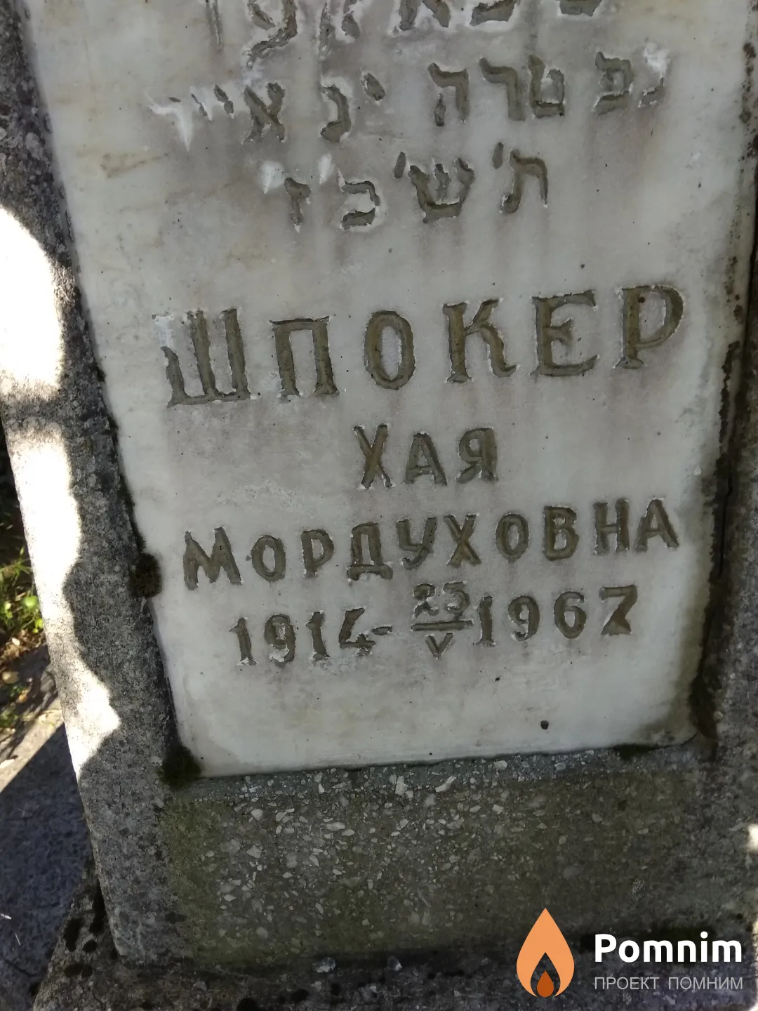 Шпокер Хая Мордухович