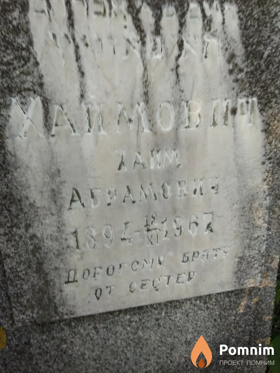 Хаймович Хаим Абрамович