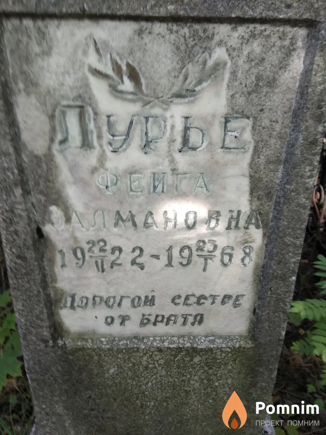 Лурье Фейга Залмоновна