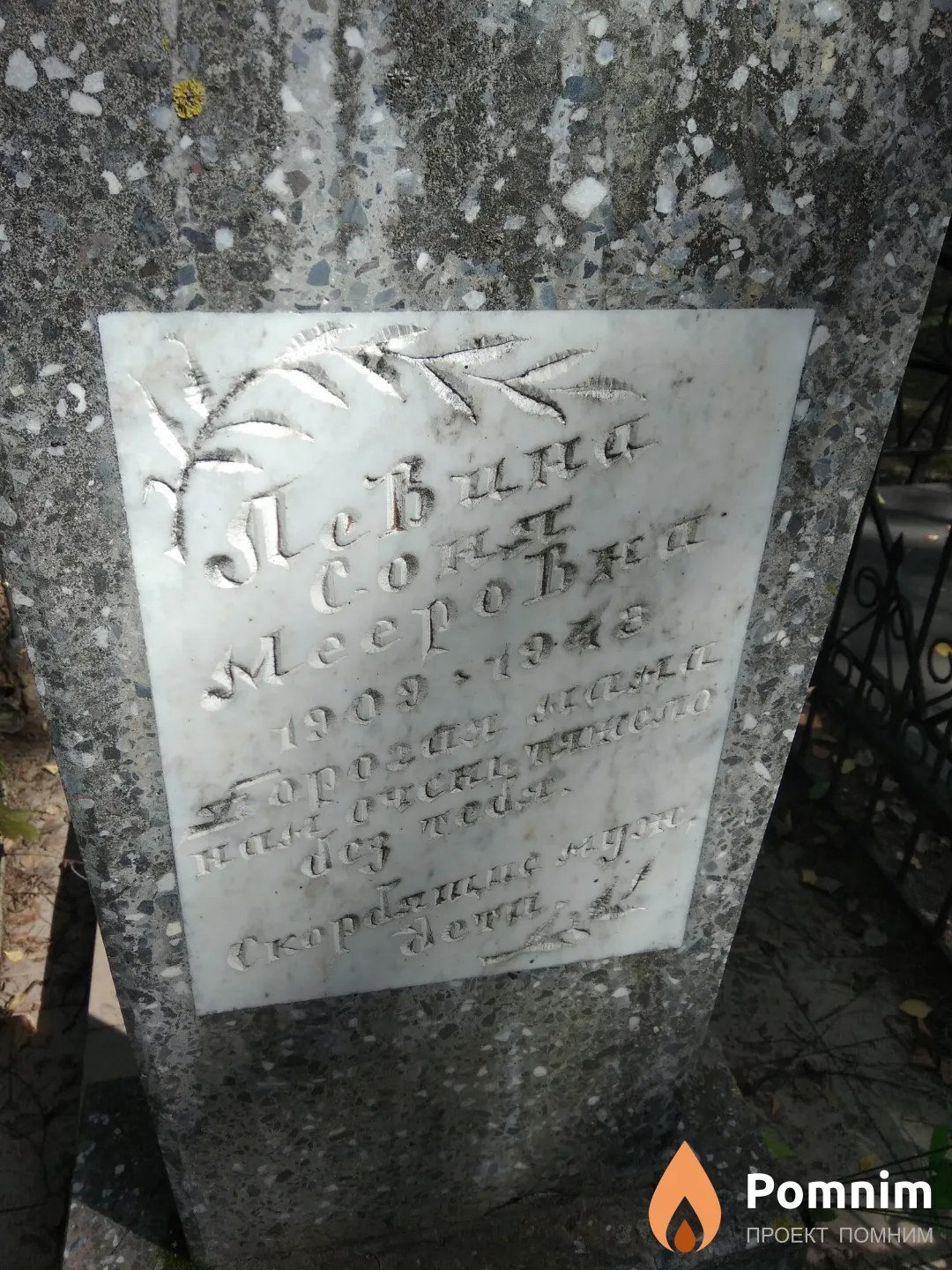 Левина Соня Мееровна