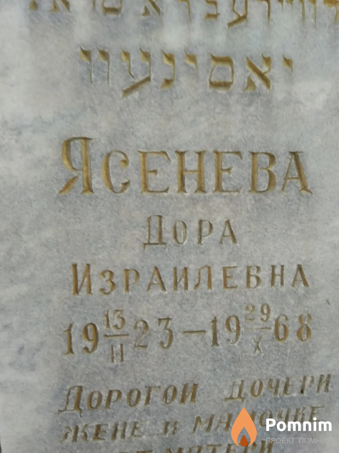 Ясенева Дора Израилевна