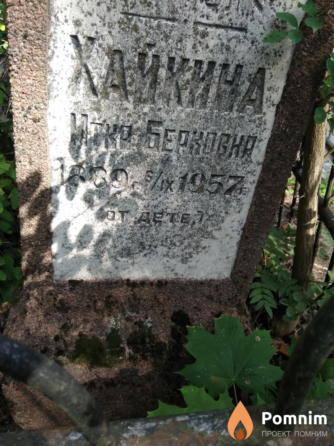 Хайкина Итка Берковна
