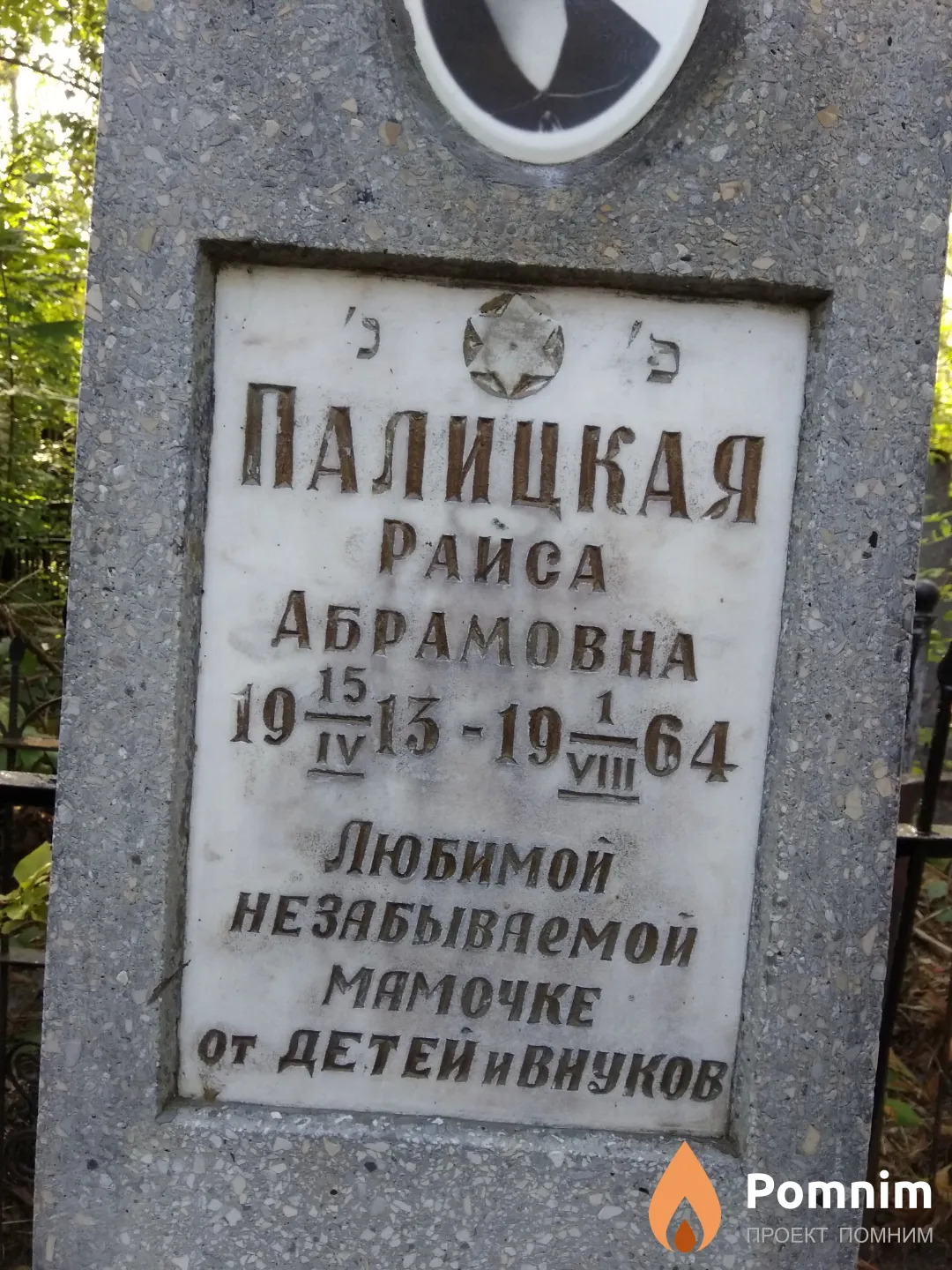 Палицкая Раиса Абрамовна