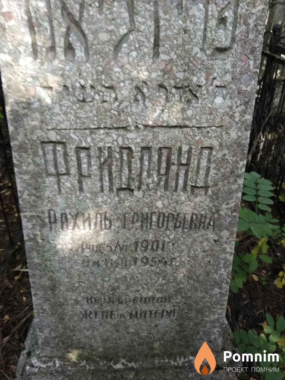 Фридлянд Рахиль Григорьевна