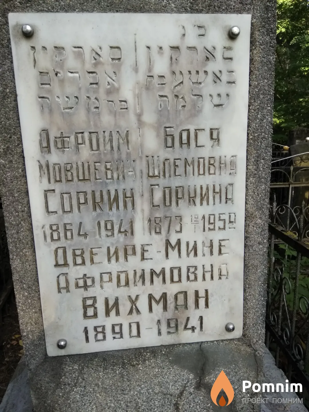 Соркин Афроим Мовшевич