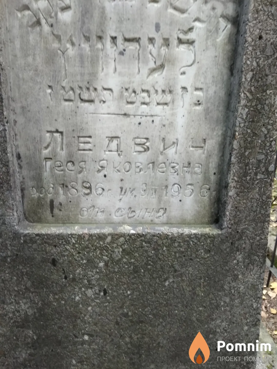 Ледвич Геся Яковлевна