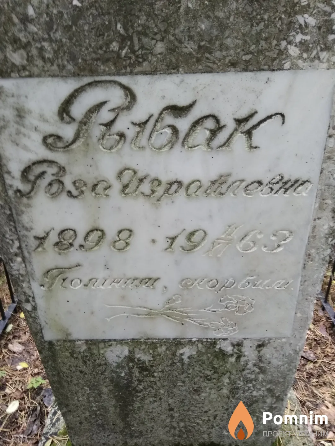 Рыбак Роза Израйлевна