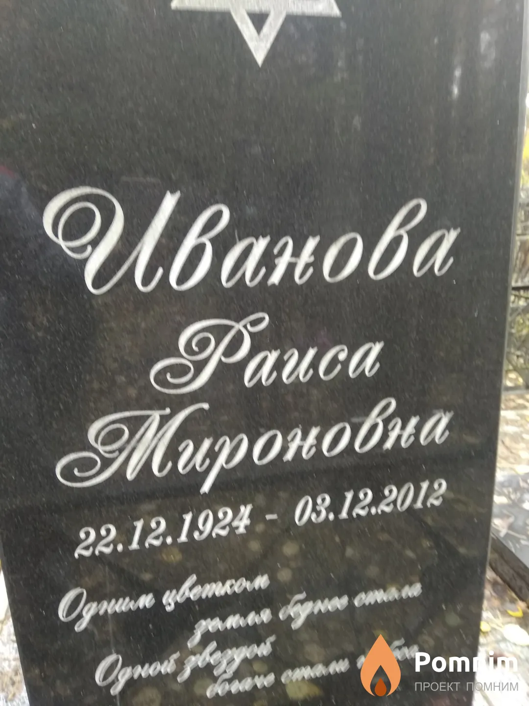 Иванова Раиса Мироновна