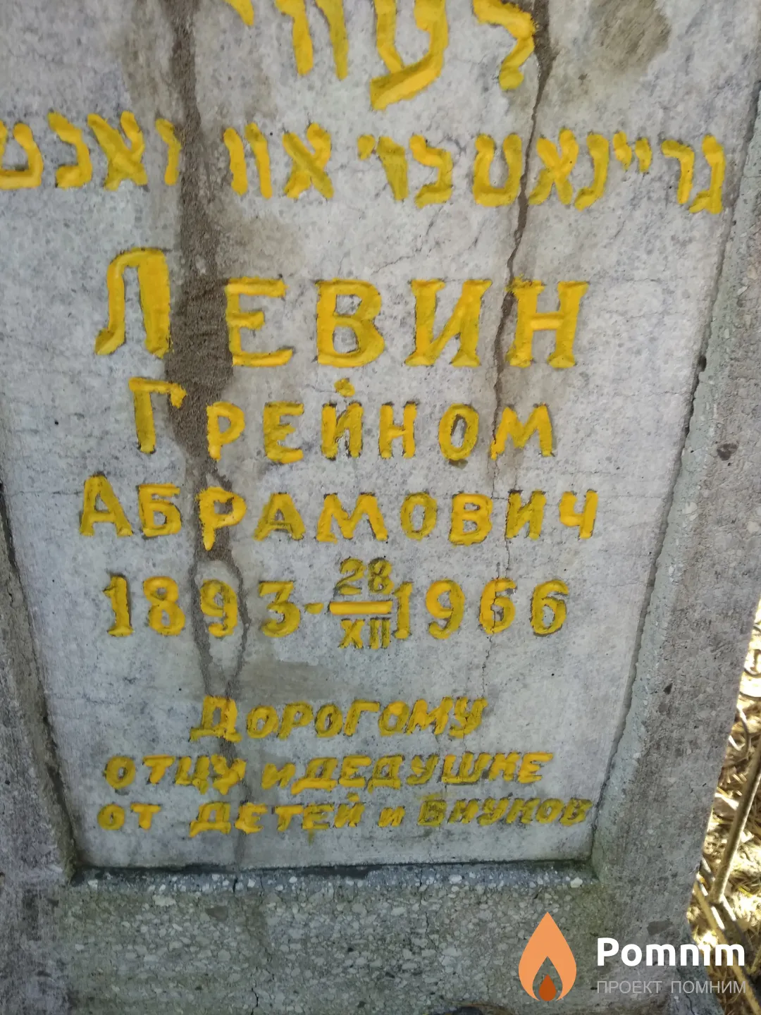 Левин Грейном Абрамович