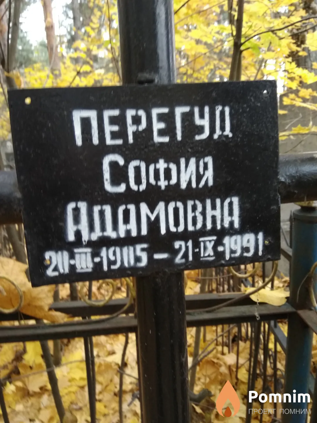 Перегуд София Адамовна