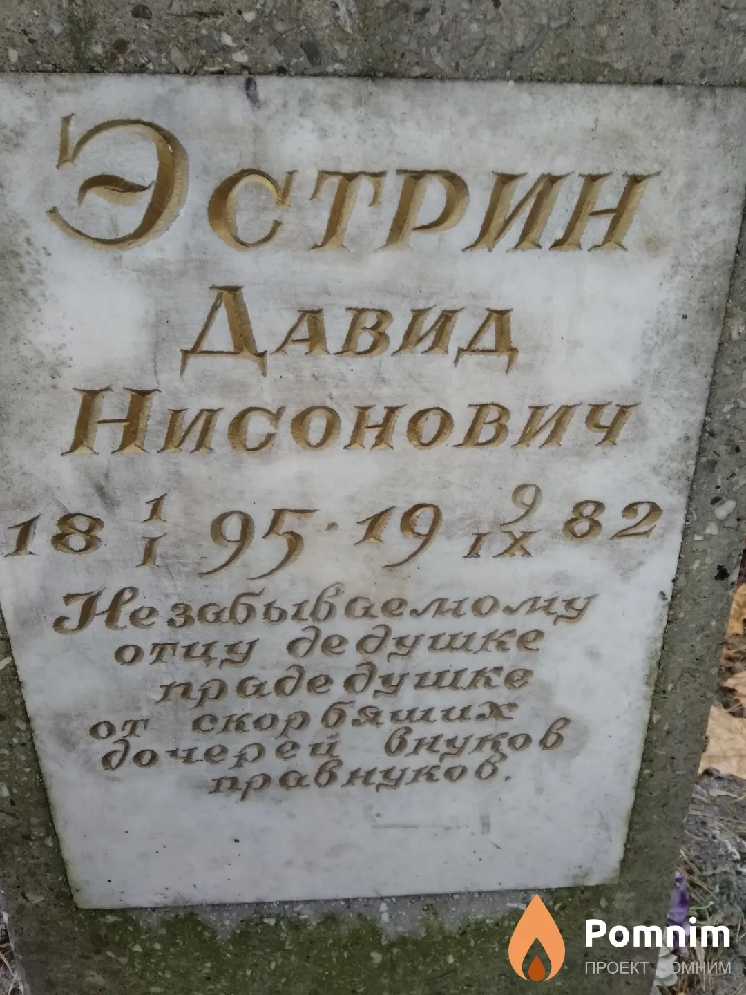Эстрин Давид Нисонович