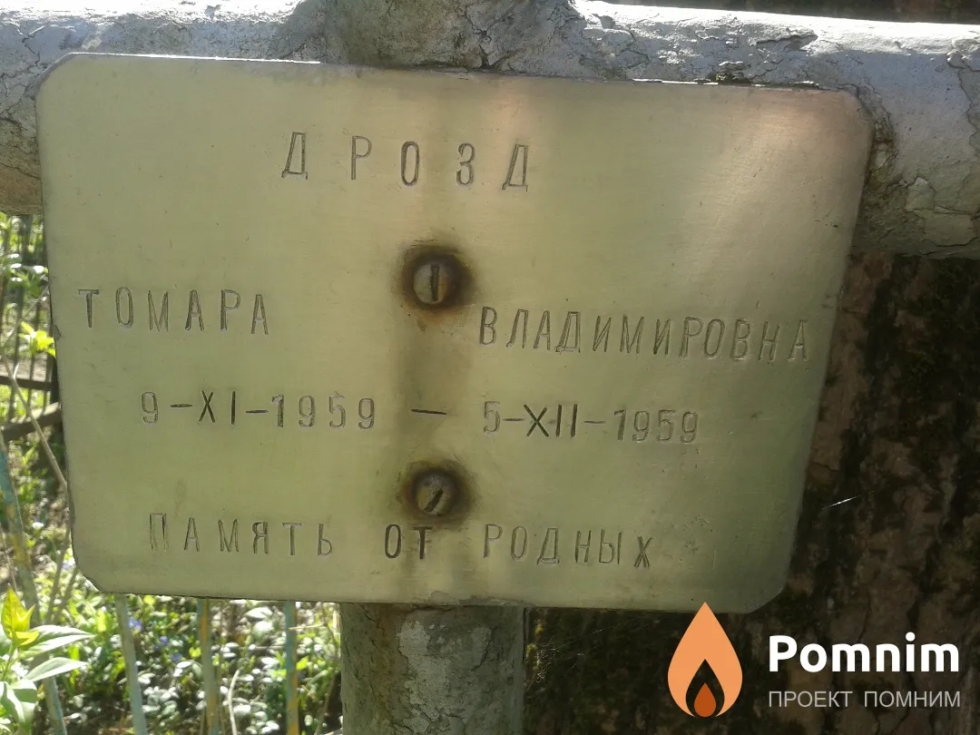 Дрозд Томара Владимировна