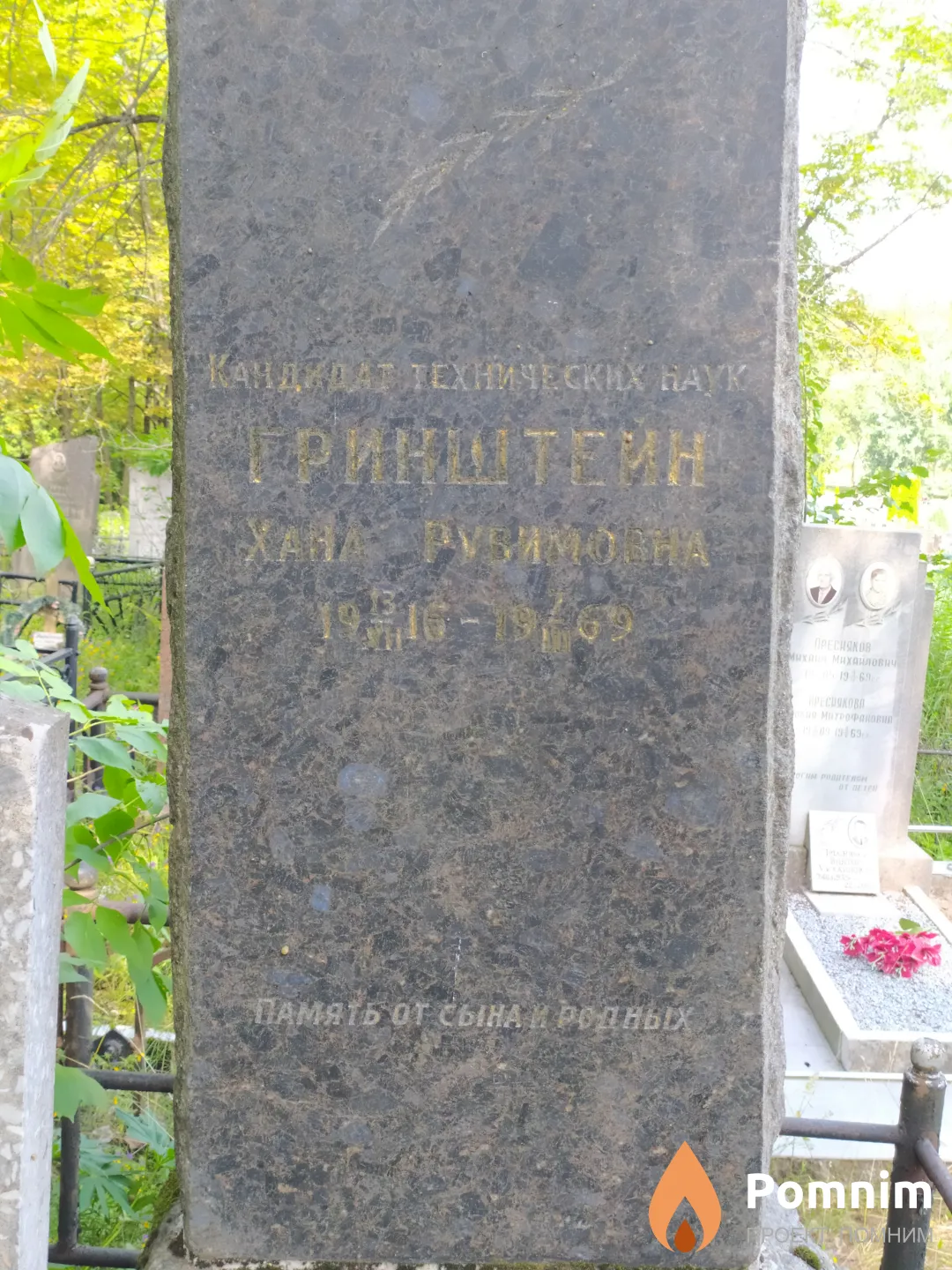Гринштейн Хана Рувимовна