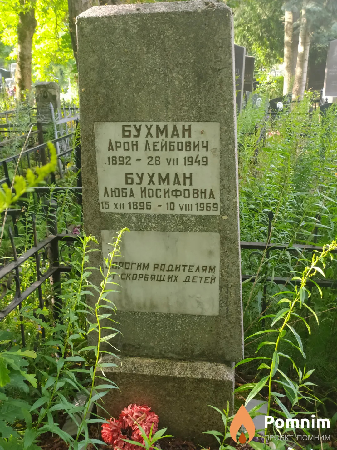 Бухман Люба Иосифовна
