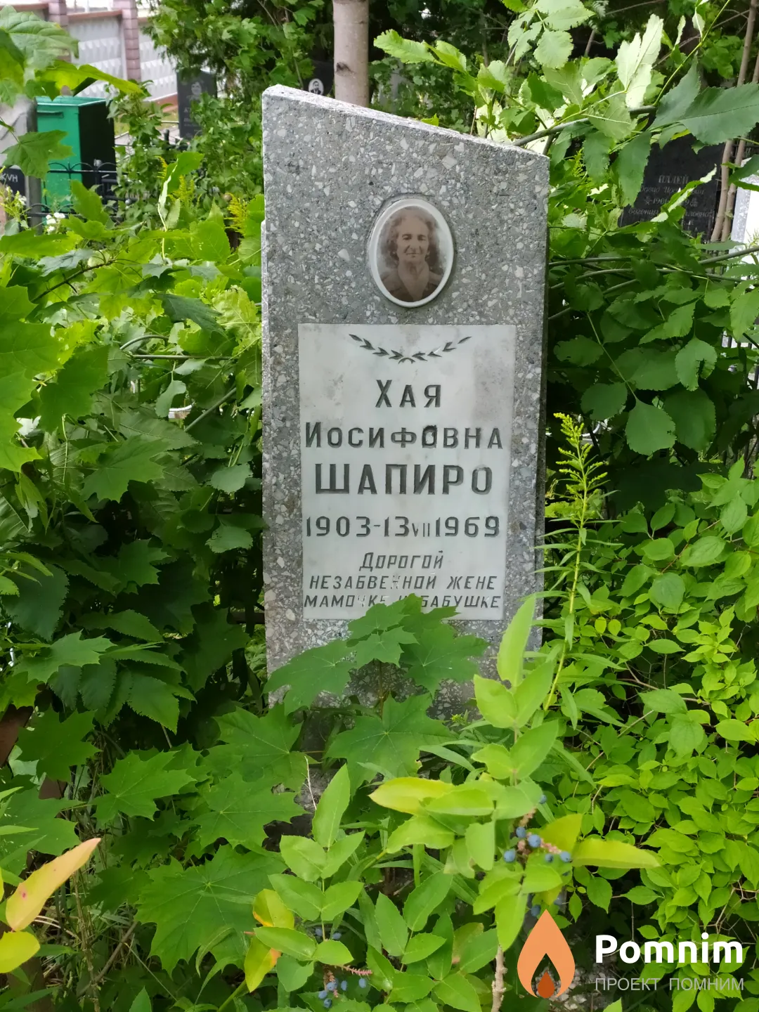 Шапиро Хая Иосифовна