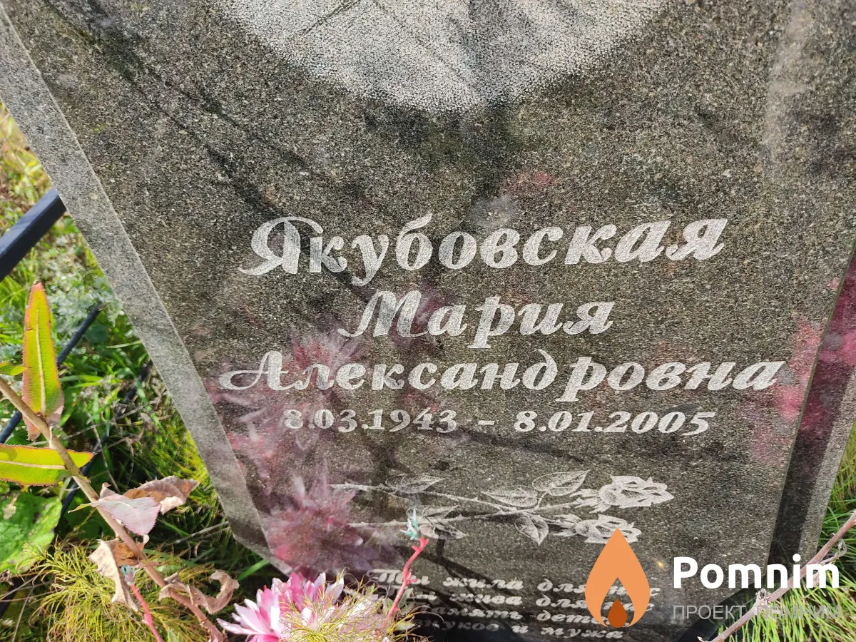 Якубовская Мария Александровна