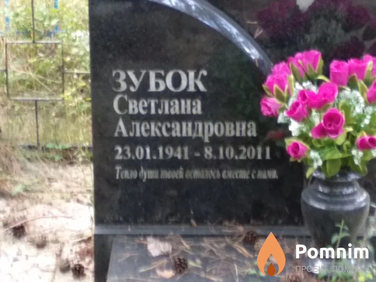 Зубок Светлана Александровна