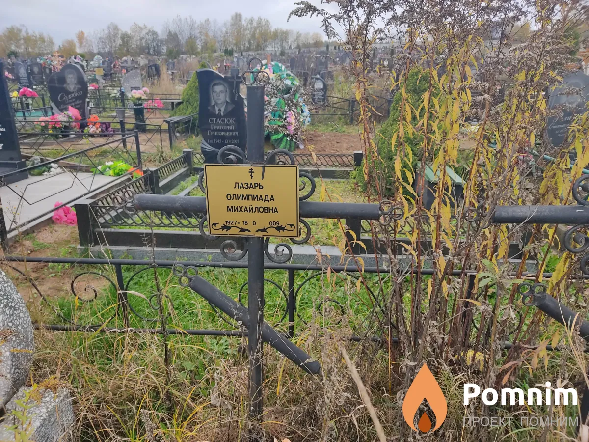 Лазарь Олимпиада Михайловна