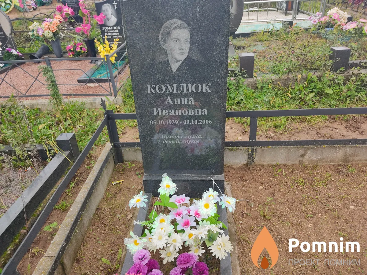 Комлюк Анна Ивановна
