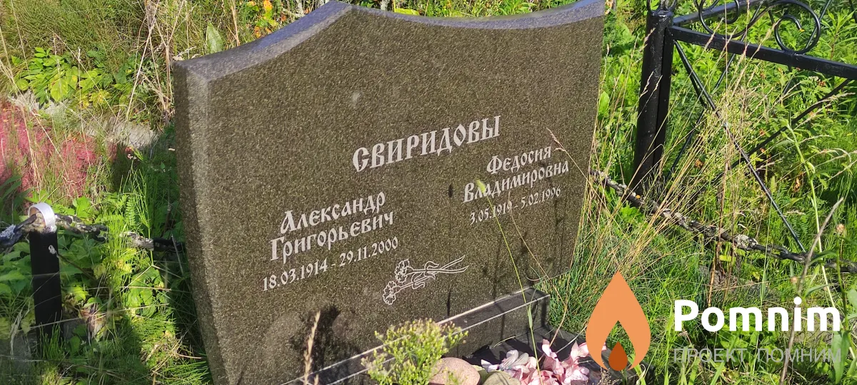 Свиридов Александр Григорьевич