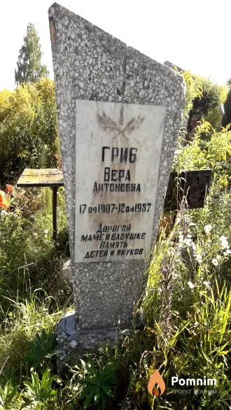 Гриб Вера Антоновна