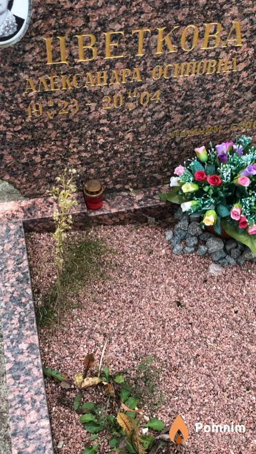 Цветкова Александра Осиповна