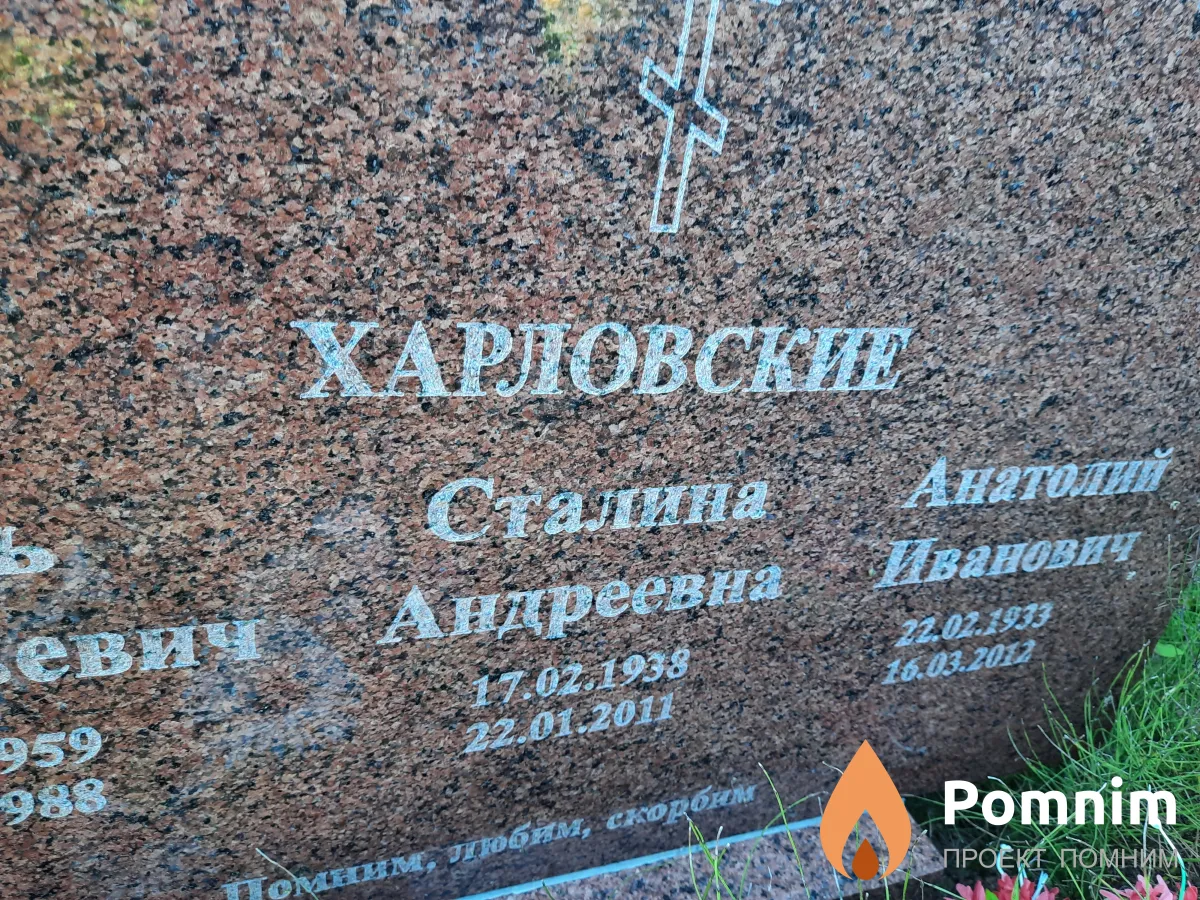Харловская Сталина Андреевна