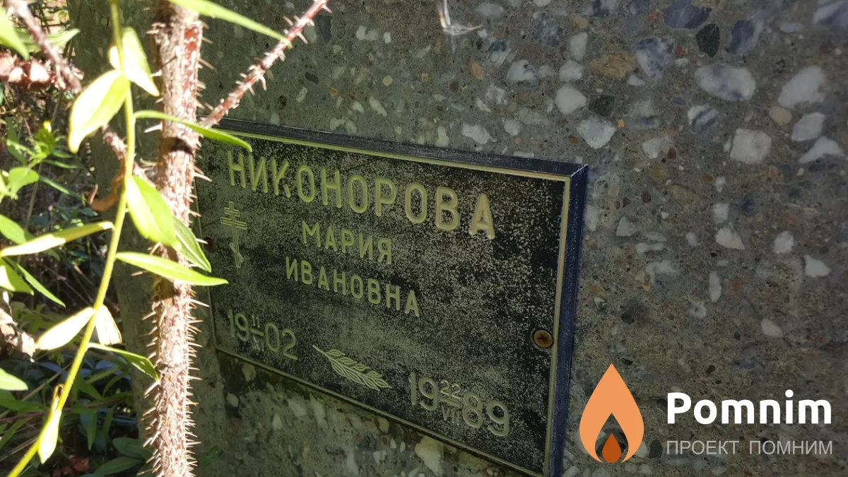 Никонорова Мария Ивановна